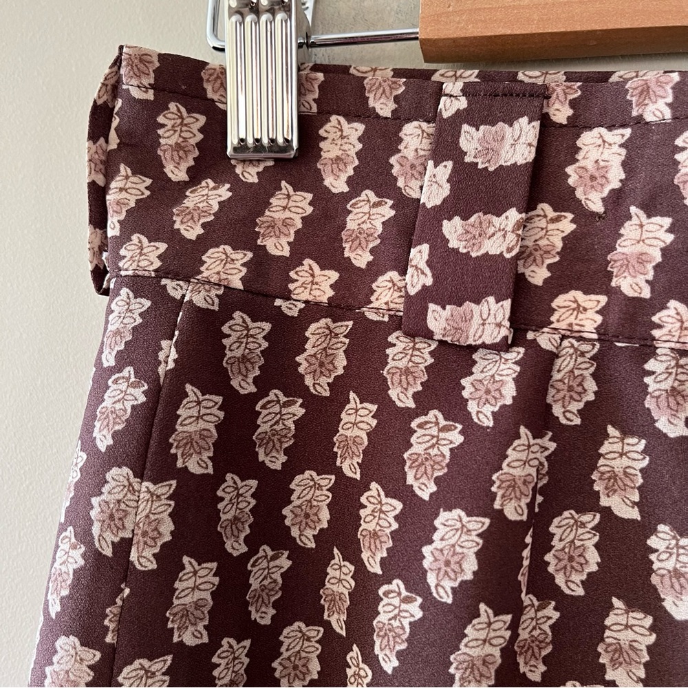 vintage brown maxi skirt - Picture 7 of 10